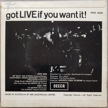 Load image into Gallery viewer, Rolling Stones - Got Live If You Want It!