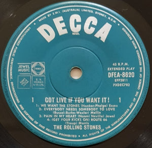 Rolling Stones - Got Live If You Want It!