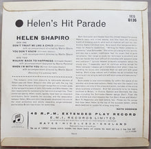Load image into Gallery viewer, Helen Shapiro - Helen&#39;s Hit Parade