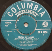 Load image into Gallery viewer, Helen Shapiro - Helen&#39;s Hit Parade