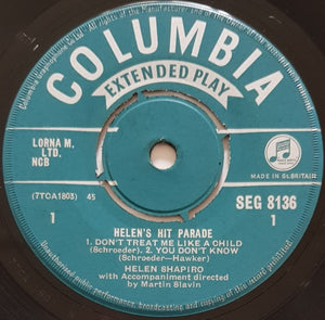 Helen Shapiro - Helen's Hit Parade