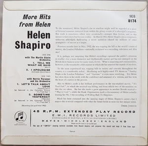 Helen Shapiro - More Hits From Helen