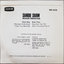 Load image into Gallery viewer, Sandie Shaw - Message Understood