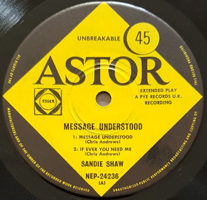 Sandie Shaw - Message Understood