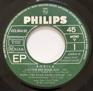 Sheila - L'Ecole Est Finie