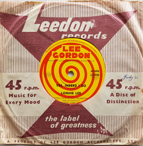 Lee, Lonnie - Yes, Indeed I Do