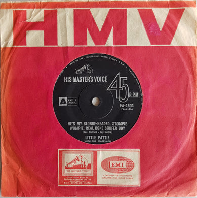 Little Pattie - He's My Blonde-headed, Stompie Wompie, Real Gone