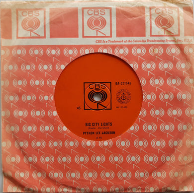 Python Lee Jackson - Big City Lights