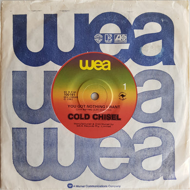 Cold Chisel - You Got Nothing I Want