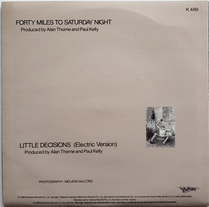Kelly, Paul (& The Coloured Girls) - Forty Miles To Saturday Night