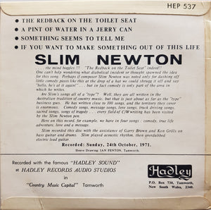 Slim Newton - The Redback On The Toilet Seat