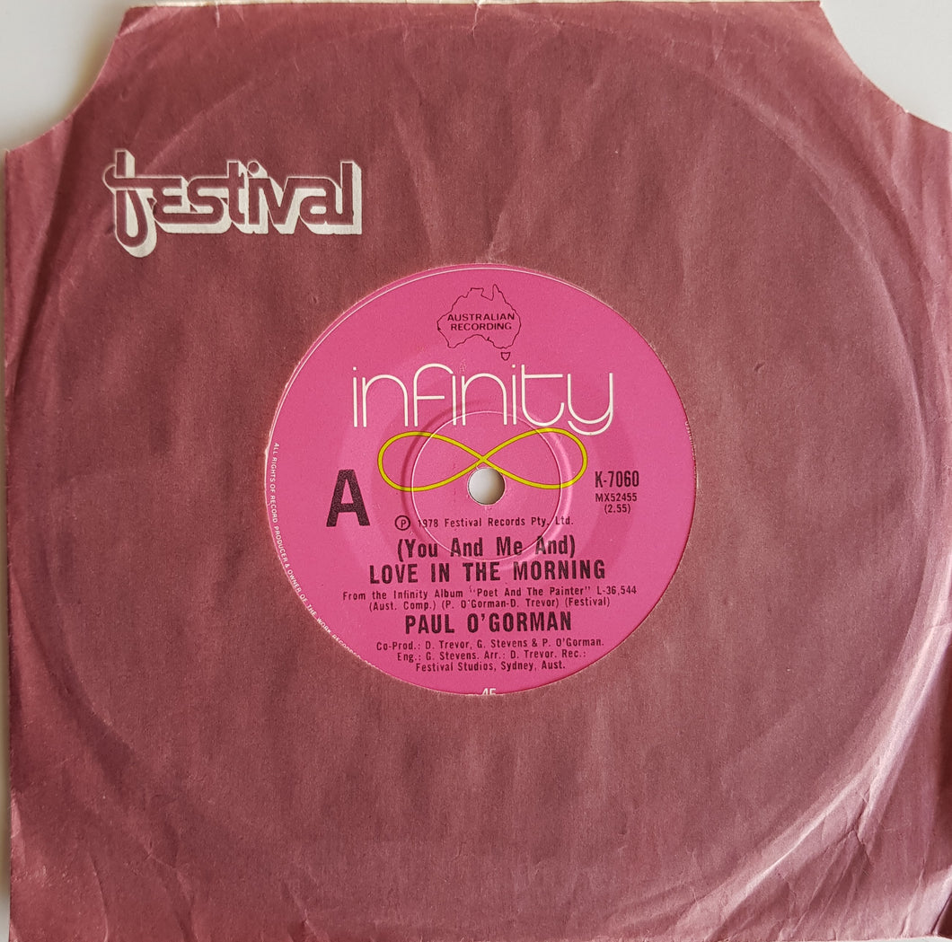 Paul O'Gorman - (You And Me And) Love In The Morning