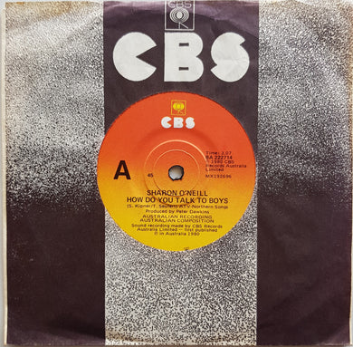 Sharon O'Neill - How Do You Talk To Boys