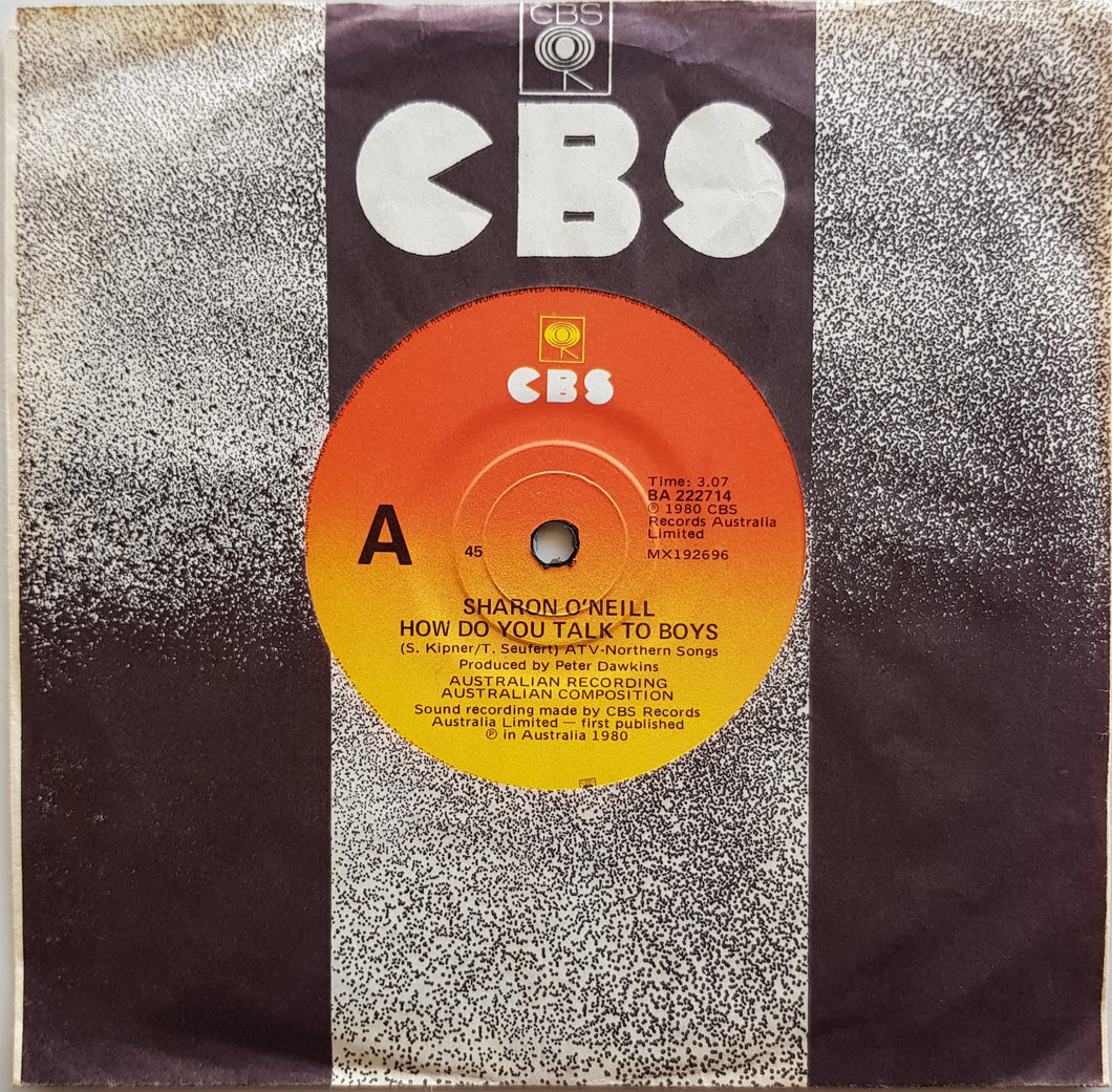 Sharon O'Neill - How Do You Talk To Boys