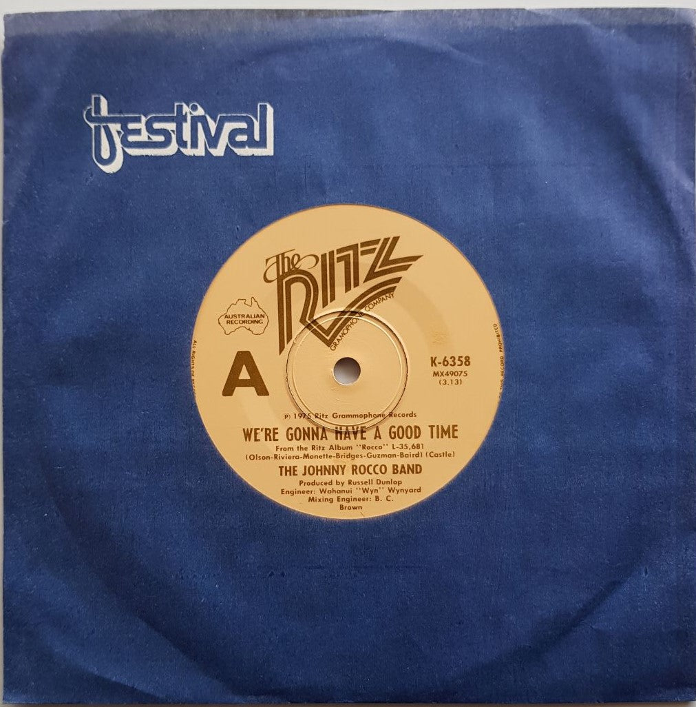 Johnny Rocco Band - We're Gonna Have A Good Time