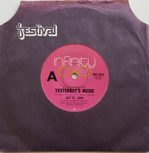 St.John, Jeff - Yesterday's Music