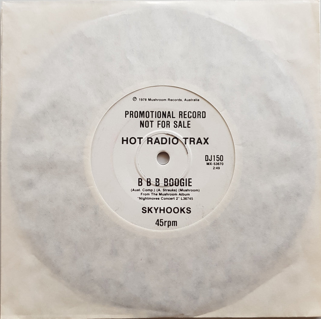 Skyhooks - B B B Boogie