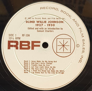 Johnson, Blind Willie - Blind Willie Johnson 1927-1930