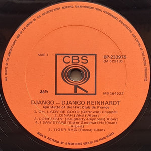 Django Reinhardt - Django And The Quintette Du Hot Club De France