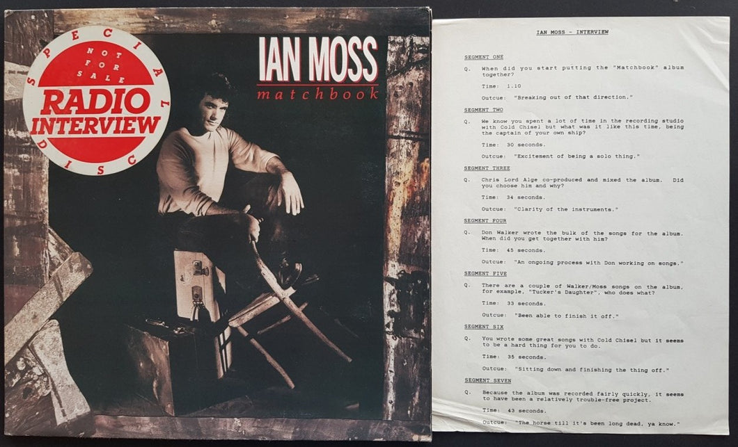 Cold Chisel (Ian Moss) - Matchbook