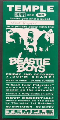 Beastie Boys  - Invitation