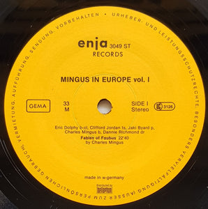 Charles Mingus  - Mingus In Europe Volume I