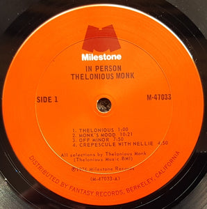 Thelonious Monk  - In Person