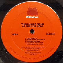 Load image into Gallery viewer, Thelonious Monk  - At The Five Spot