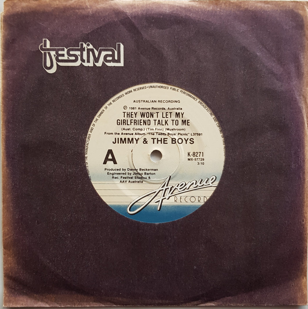 Jimmy And The Boys - They Won't Let My Girlfriend Talk To Me
