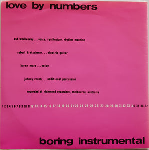 Ash Wednesday - Love By Numbers