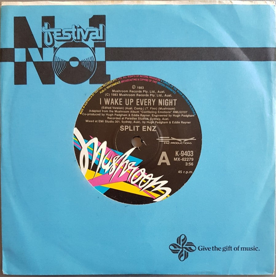 Split Enz - I Wake Up Every Night (Edited Version)