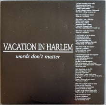 Load image into Gallery viewer, Vacation In Harlem - Words Don&#39;t Matter