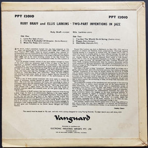Ruby Braff & Ellis Larkins  - 2 Part Inventions In Jazz, Volume 1