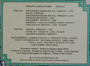 E.L.P  - Trilogy