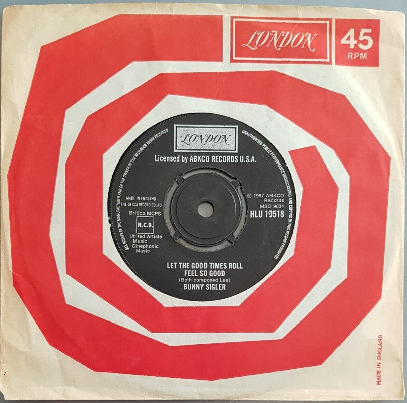 Bunny Sigler - Let The Good Times Roll Feel So Good