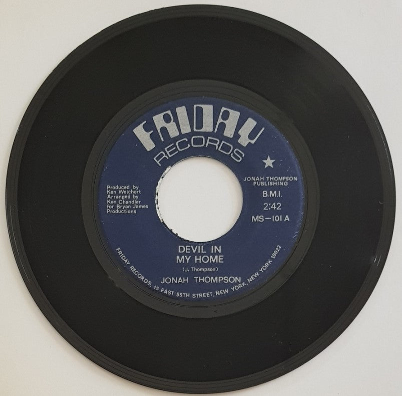 Thompson, Jonah - Devil In My Home