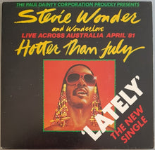 Load image into Gallery viewer, Stevie Wonder - Lately