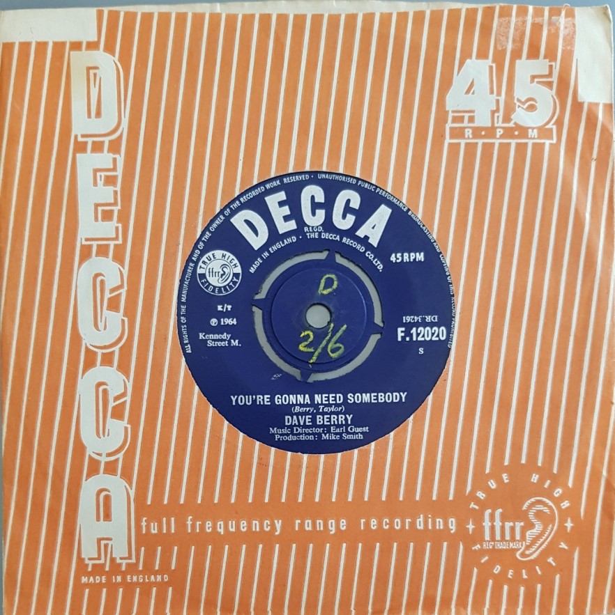 Berry, Dave - One Heart Between Two