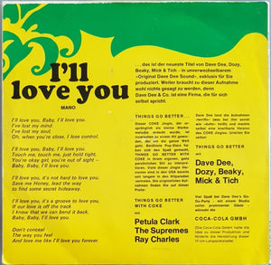 Dave, Dee, Dozy, Beaky, Mick & Tich - I'll Love You / Things Go Better With Coke