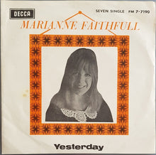 Load image into Gallery viewer, Marianne Faithfull - Yesterday