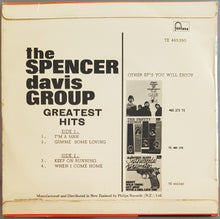 Load image into Gallery viewer, Spencer Davis Group - Greatest Hits