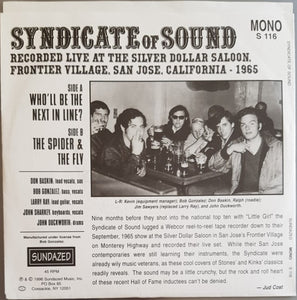 Syndicate Of Sound - Who'll Be The Next In Line?