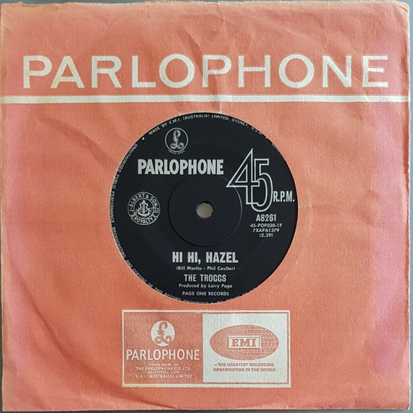 Troggs - Hi Hi, Hazel