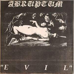 Abruptum - The Evil EP