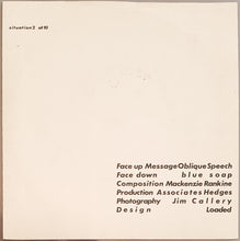 Load image into Gallery viewer, Associates - Message Oblique Speech
