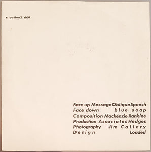 Associates - Message Oblique Speech