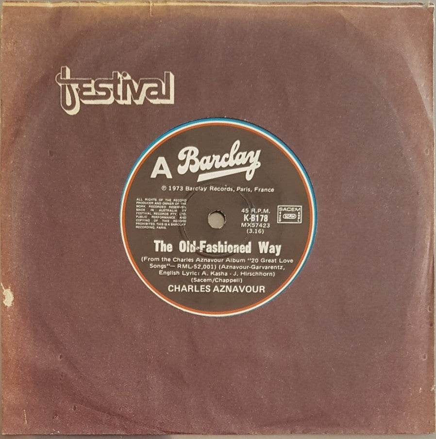 Charles Aznavour - The Old Fashioned Way