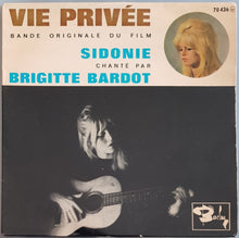 Load image into Gallery viewer, Brigitte Bardot - Vie Privee Bande Originale Du Film