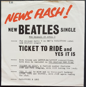 Beatles - Ticket To Ride