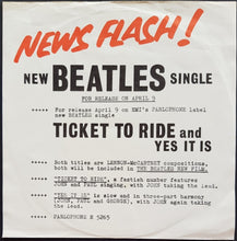 Load image into Gallery viewer, Beatles - Ticket To Ride